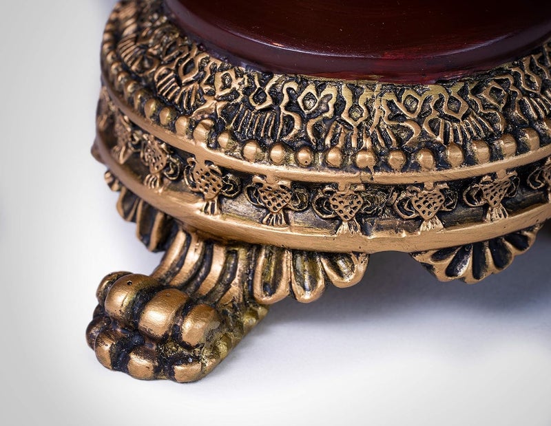 AM Charcoal Incense Cone Burner â€“ Resin & Charcoal Holder | Decorative Mabkhara Style Aroma Diffuser for Home, Office, and Relaxation Spaces (Bronze) - Image 5